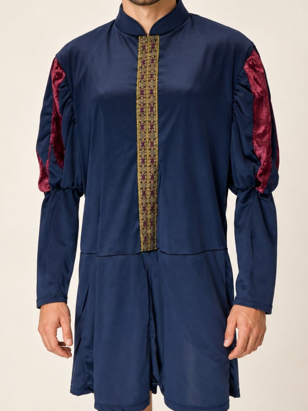 California Costumes Royal Storybook King Tunic Men L/XL Navy Renaissance Costume